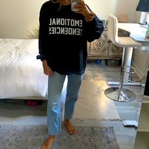 Reformation oversized crewneck